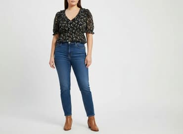 hm bluzki z krótkim rękawem: H&M, Bluzka damska, rozmiar XL — 6