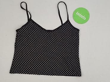 bluzki basic z dekoltem v: Top damski, rozmiar M — 2