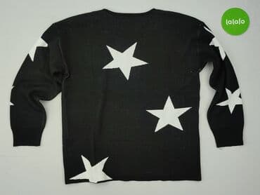 sweter w chmurki reserved: Shein, Sweter damski, rozmiar M — 3