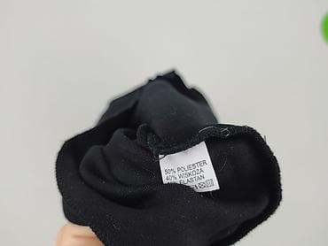 czarne bluzki basic: Bluzka damska, rozmiar L — 5