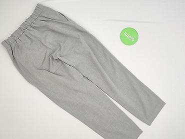 spodnie cargo szare pull and bear: PULL&BEAR, Spodnie materiałowe damskie, rozmiar S — 3