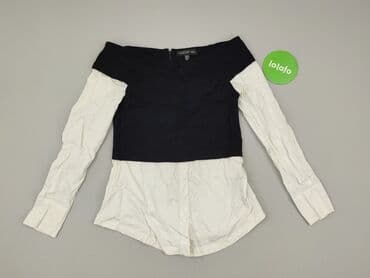 czarne t shirty i marynarka: Forever 21, Women's blouse, size S (EU 36) — 2