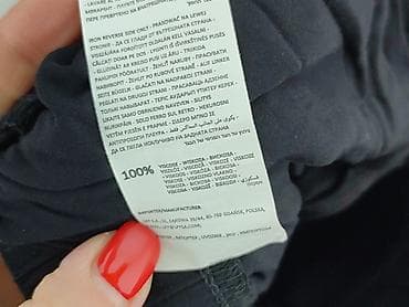 culotte jeans: Spodnie 3/4 damskie, rozmiar XS — 5