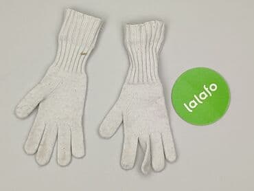 czarne rajstopy z wzorami: Gloves, One size, condition - Good — 3