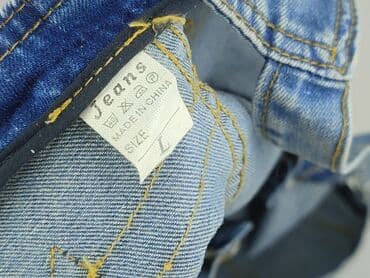 jeansy z asymetrycznym zapieciem: Sukienka damska, rozmiar L — 5