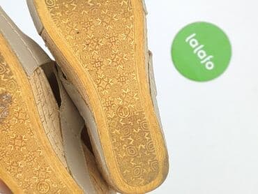 ccc kozaki beżowe: Sandały damskie, 36 — 6