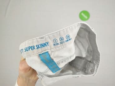 srebrne buty deichmann: Jeansy damskie, S — 4