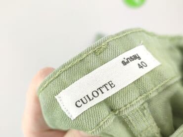 biale legginsy sinsay: Spodnie materiałowe damskie, rozmiar L — 4