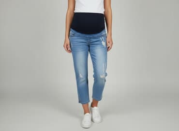 krótkie spodenki ciążowe olx: Bpc bonprix collection, Jeansy damskie, rozmiar M — 7