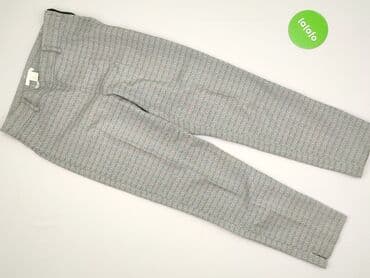 eleganckie sukienki zalando: H&M, Material trousers for women, size S (EU 36) — 2