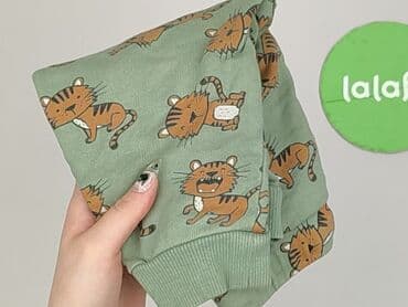krótkie spodenki niemowlęce 74: Sweatpants, So cute, 6-9 months, condition - Very good — 5
