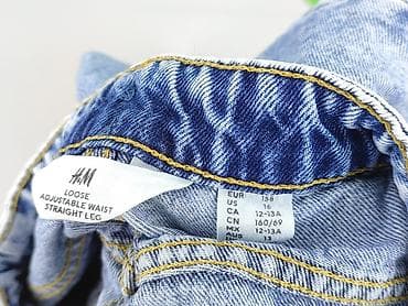 marynarki hm: Spodnie jeansowe, H&M, 12 lat, 158, stan - Bardzo dobry — 4