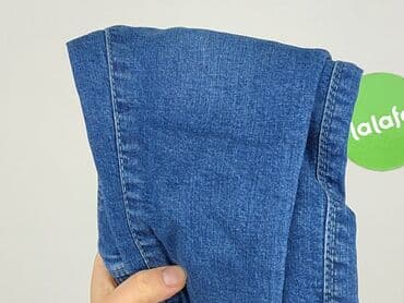 zara spodnie z imitacji skóry: Spodnie jeansowe, Zara, 6-9 miesięcy, stan - Idealny — 6