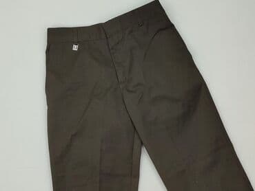 oliwkowe buty: Spodnie materiałowe damskie, rozmiar S — 1