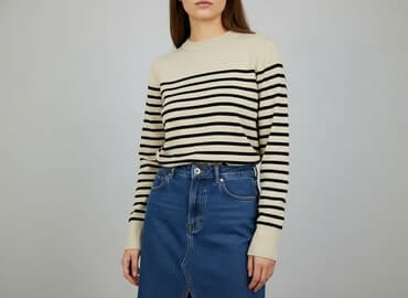 sinsay sweter w paski: Sinsay, Sweter damski, rozmiar S — 1