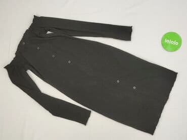 czarna sukienka z długim rękawem sinsay: Sinsay, Sukienka damska, rozmiar XS — 2