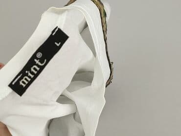 koszulka jedwab: T-shirt damski, L — 5