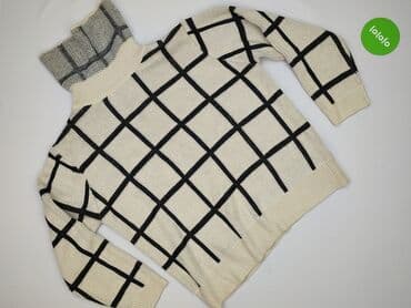 bluzki sweterkowe duże rozmiary: Shein Curve, Golf damski, rozmiar 4XL — 2