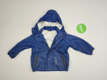 woskowane spodnie czarne: Transitional jacket, 1.5-2 years, 86-92 cm, condition - Very good — 2