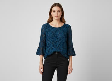 sukienki turkusowe na wesele: Bluzka damska, rozmiar M — 7