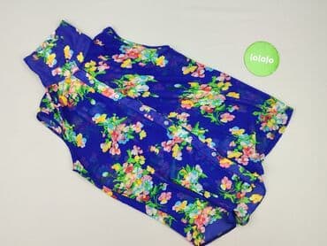 chabrowa bluzki plus size: Bluzka damska, rozmiar S — 2