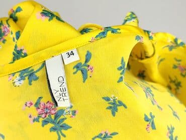 bluzka w kwiaty new yorker: ONLY, Bluzka damska, rozmiar XS — 4