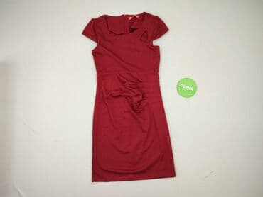 czerwone sukienki plus size: Sukienka damska, rozmiar M — 2