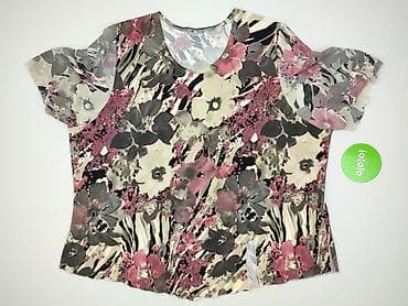 bluzki boho: Bluzka damska, rozmiar 7XL — 2