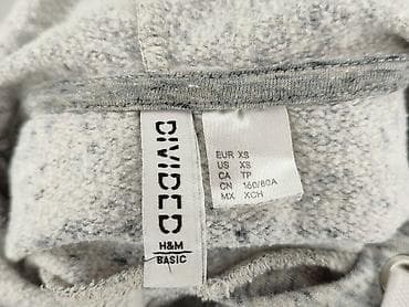 sweter patchwork: H&M Divided, Bluza z kapturem damska, rozmiar XS — 4