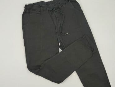 Spodnie materiałowe damskie, L