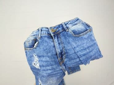 legginsy woskowane wysoki stan: Cropp, Jeansy damskie, rozmiar M — 6