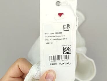 bluzki z wiązaniem pod szyją z wiskozy: Bluzka damska, rozmiar M — 6