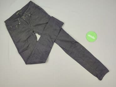 szare jeansy damskie stylizacje: Jeansy damskie, rozmiar XS — 2