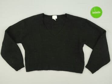 sweter patchwork: H&M, Sweter damski, rozmiar M — 2