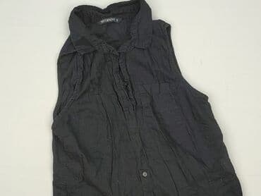 bluzka z dlugim rekawem czarna: Terranova, Koszula damska, rozmiar S — 1