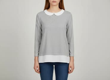 sweter z perełkami reserved: Reserved, Bluzka damska, rozmiar L — 7