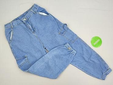 spodnie moro cropp: Denim, Spodnie cargo damskie, rozmiar S — 2