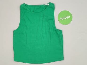 bluzki prążkowane białe: Top damski, rozmiar S — 2