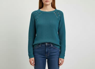 poliamid sweter: H&M, Sweter damski, rozmiar XS — 1