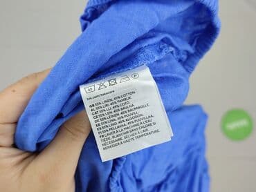 koszula niebieska hm: H&M, Bluzka damska, rozmiar M — 5