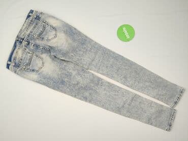 stradivarius dżinsy z wysokim stanem: DENIM JEANS, Jeansy damskie, S — 3