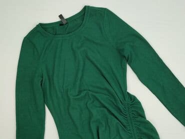 sukienki butelkowa zieleń midi: RAINBOW, Sukienka damska, rozmiar M — 1