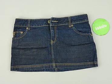 kurtka jeansowa patchwork: Spódnica damska, rozmiar S — 2