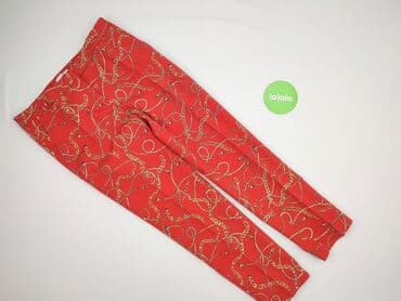 patchworkowe jeansy: Orsay, Material trousers for women, M — 2