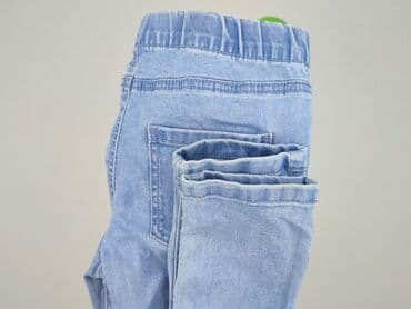 legginsy z kaszmirem: Spodnie jeansowe, 9 lat, 128/134, stan - Bardzo dobry — 5
