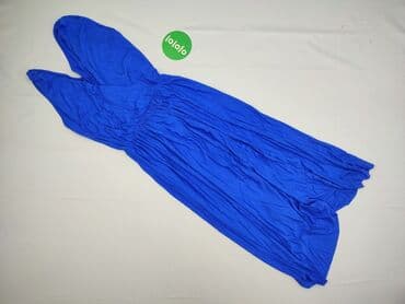 sukienki maxi na wesele niebieska: Sukienka damska, rozmiar S — 2