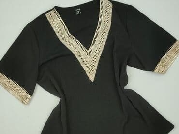 shein czarne bluzki: Shein, Bluzka damska, rozmiar M — 1
