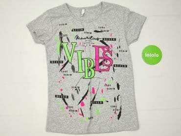 bluzka montego: T-shirt damski, L — 2