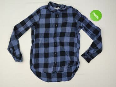 koszula niebieska hm: H&M L.O.G.G., Koszula damska, rozmiar XS — 2