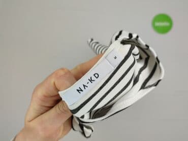 mohito koszulka w paski: NA-KD, Bluzka damska, M — 4